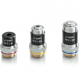 OBB-A1441 Obiettivo acromatico, Plan 100×/1,0 (in acqua) (molleggiato) W.D. 0,18 mm